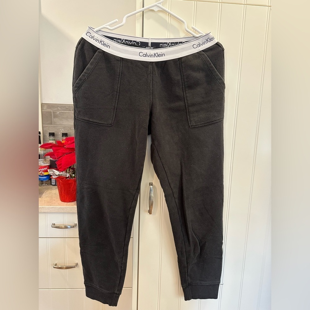 Calvin Klein Black Jogger Pants